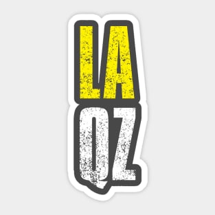 Los Angeles Quarantine Zone Sticker
